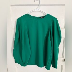 Express Vibrant Green Women's Blouse